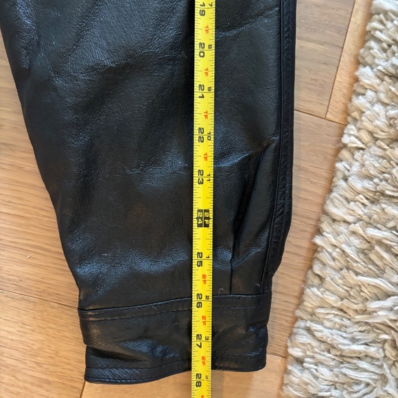 St. Louis Cardinal U.S.A. Leather Jacket Men's Size Large Removable Fleece VTG - Picture 9 of 10